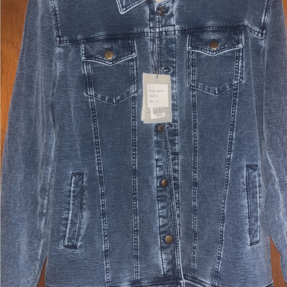 Richard Chai Blue Denim Jacket